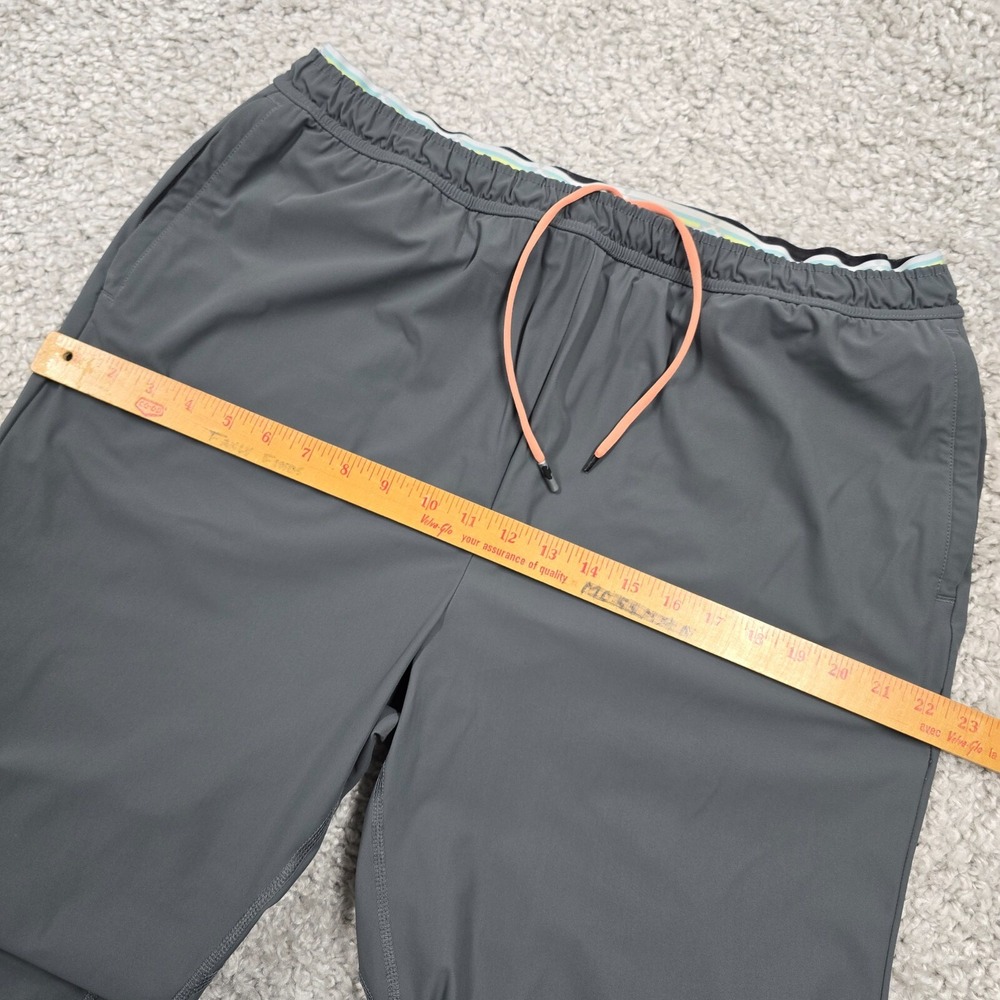 Chubbies Mens Gray Jogger Pants‎ Size XL Elastic Waist Athleisure Streetwear - Picture 9 of 12